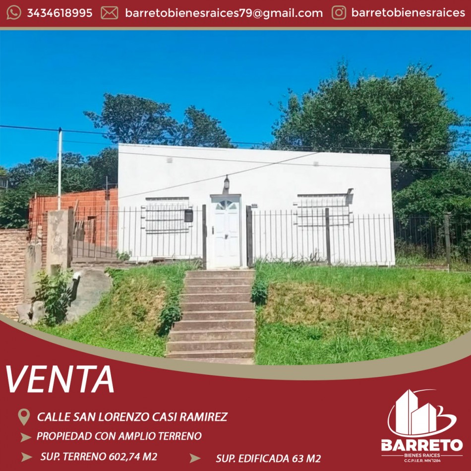 PROPIEDAD DE AMPLIO TERRENO 